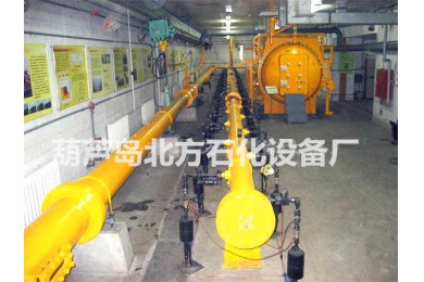 多相爆轟、爆炸試驗裝置（大型激波管）